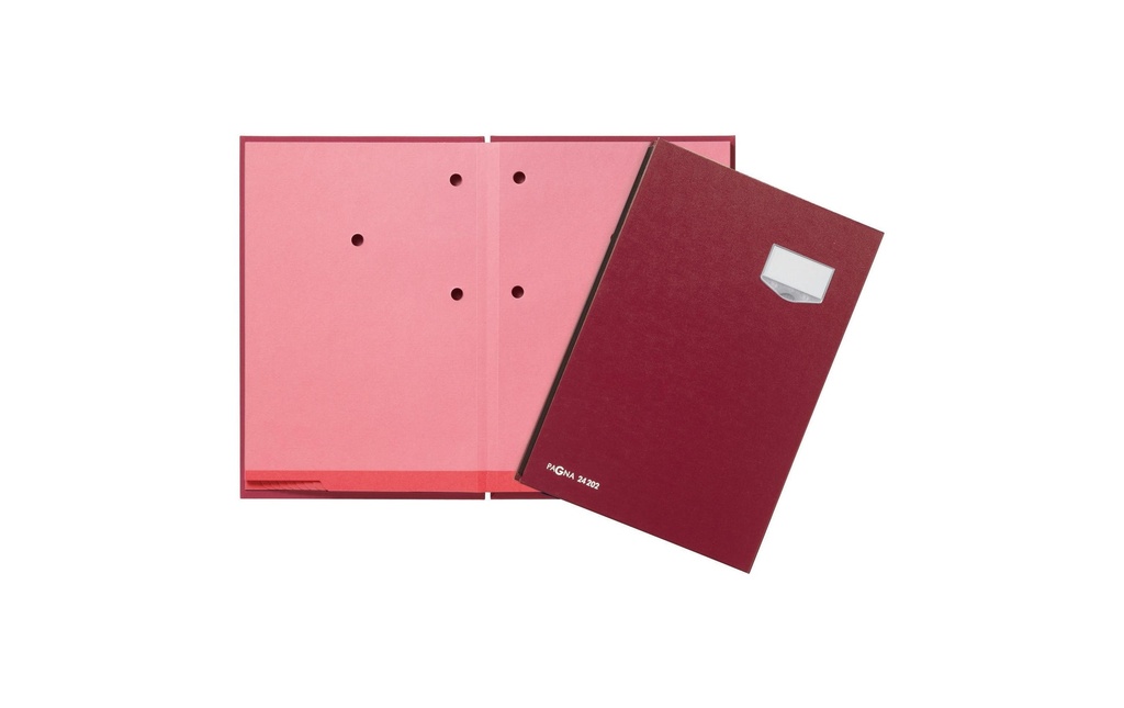 Pagna Dossier de signature De Luxe Rouge