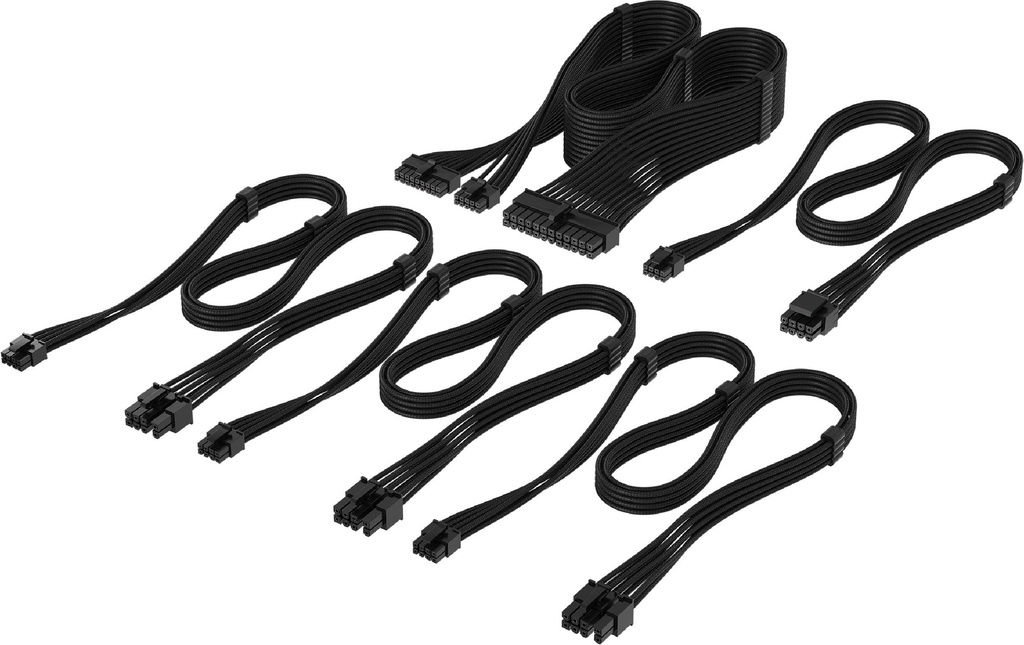 Corsair Câble électrique Premium Sleeved Starter Kit Noir 65 cm