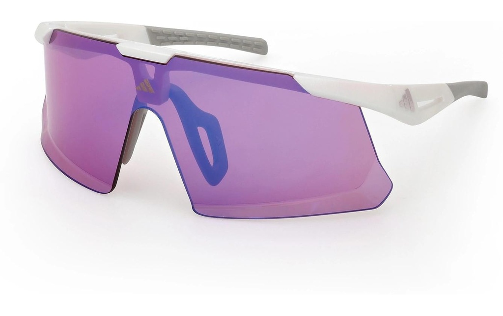 adidas Dunamis Evo-S, SP0107 Lunettes de sport, Frame white