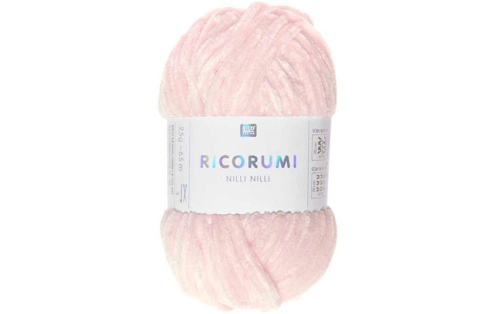 Rico Design Laine Ricorumi Nilli Nilli Rose
