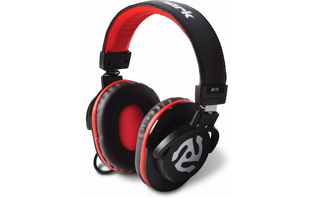 Numark Casques supra-auriculaires HF-175 Noir; Rouge