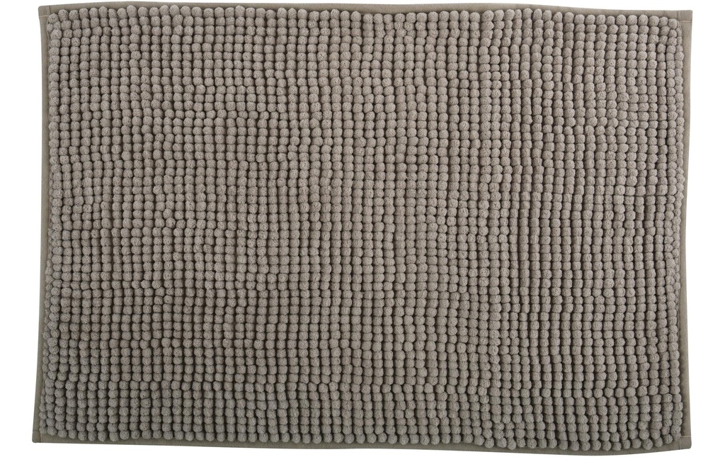 MSV Tapis de bain Chenille 40 x 60 cm, Taupe