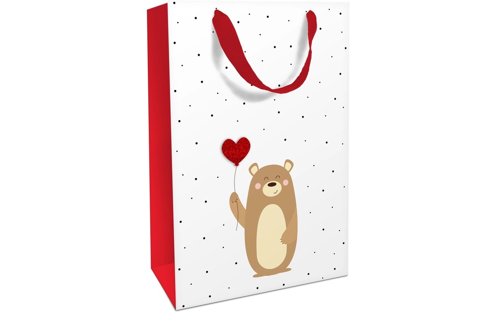 Braun + Company Sac cadeau Tapsy Bear 26 x 36 x 13 cm