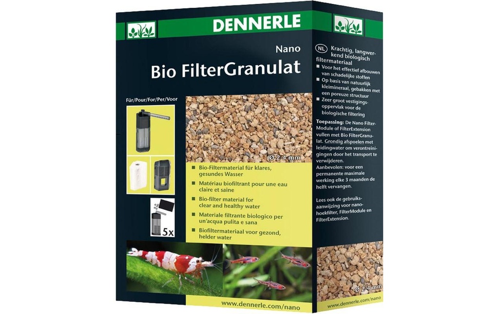 Dennerle Granulés de filtre nano bio