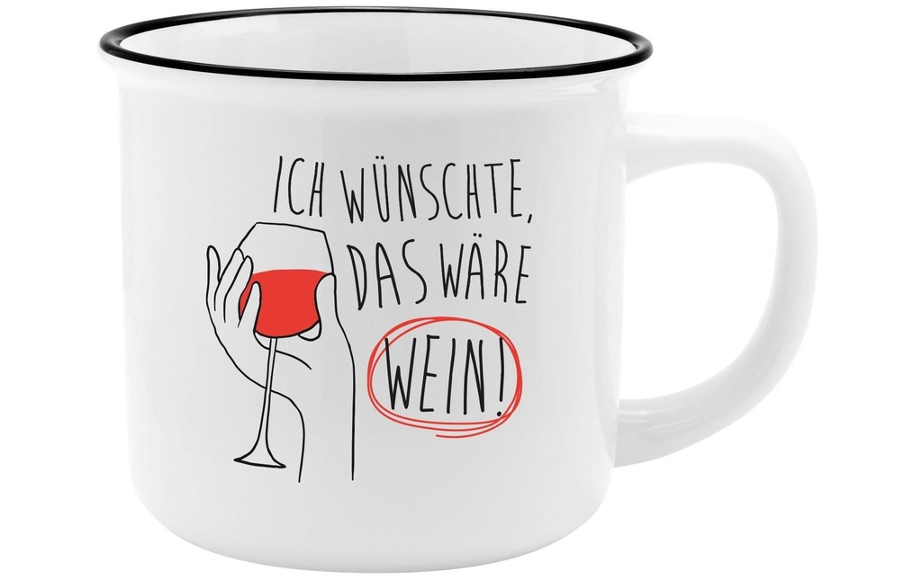 Sheepworld Tasse universelle Gobelet de vin préféré 350 ml, 1 pièce