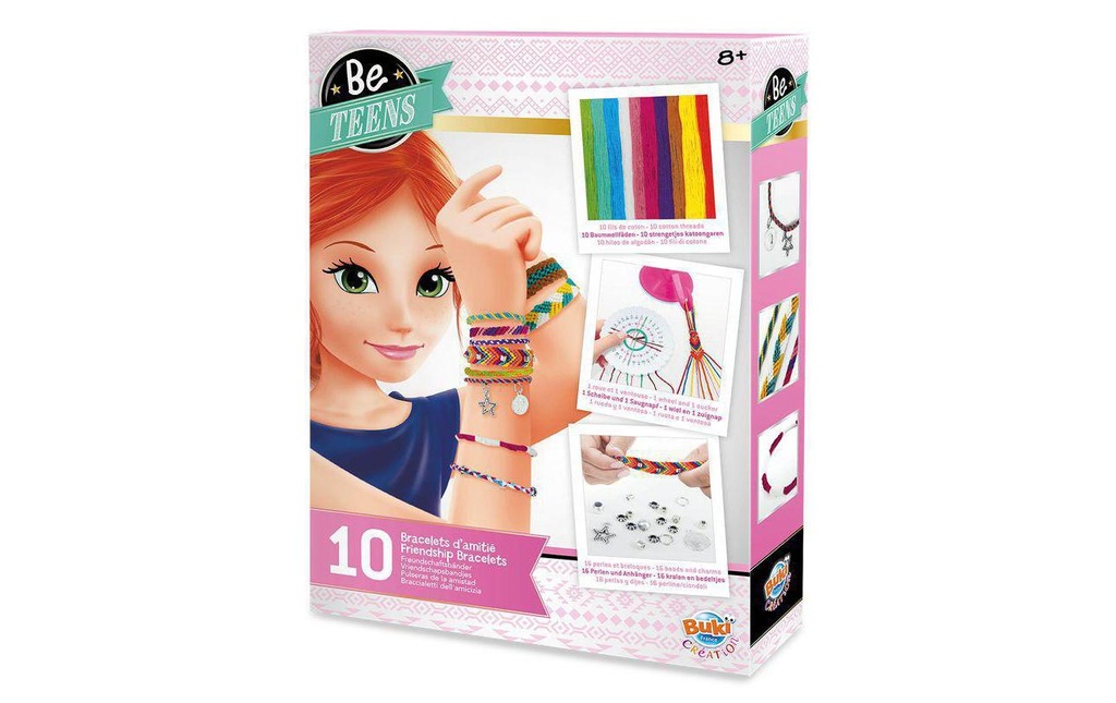 Buki Kits de bricolage Be Teens Rubans d'amitié