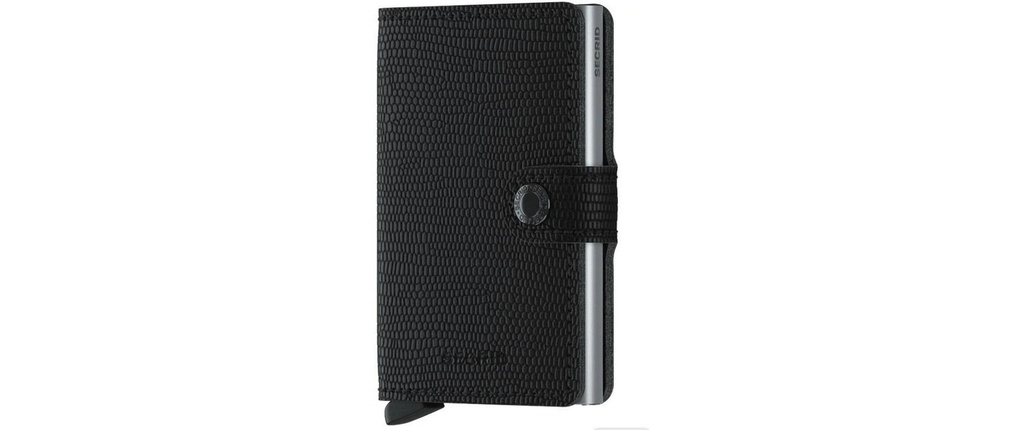 SECRID Portefeuille Smart Wallet Miniwallet Rango Noir