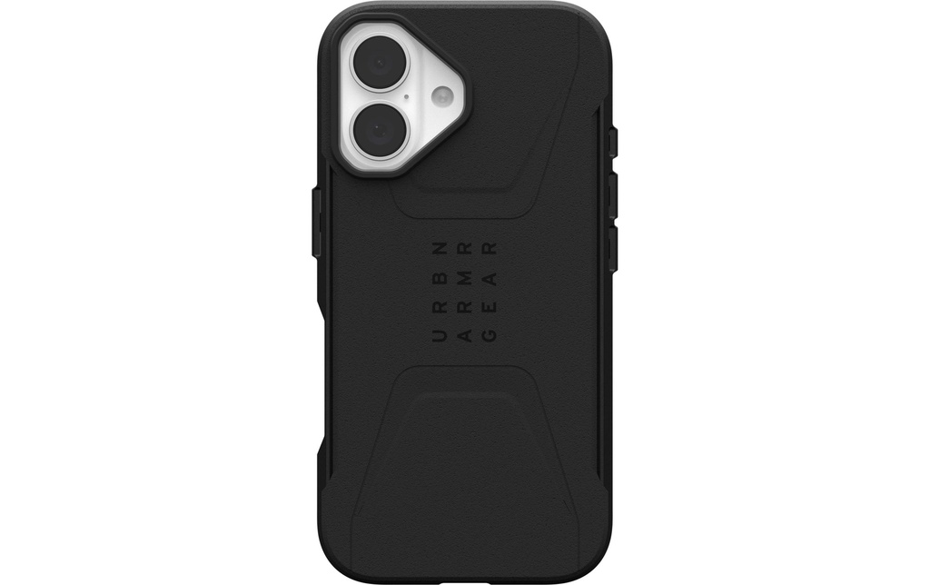 UAG Coque arrière Civilian Case iPhone 16 Black