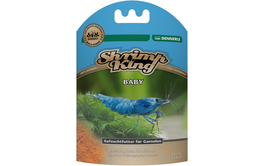 Dennerle Aliments de base Shrimp King Baby, 35 g