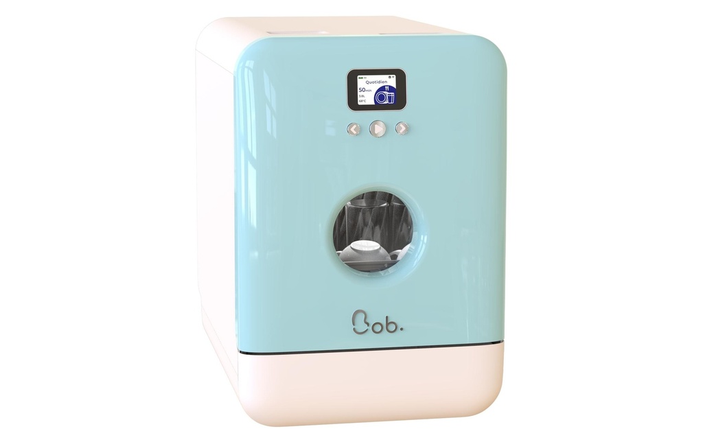 Daan Tech Lave-vaisselle de table Bob Blanc/Bleu