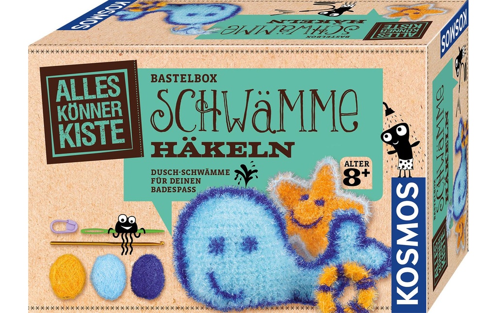 Kosmos Boîte de bricolage Schwämme häkeln