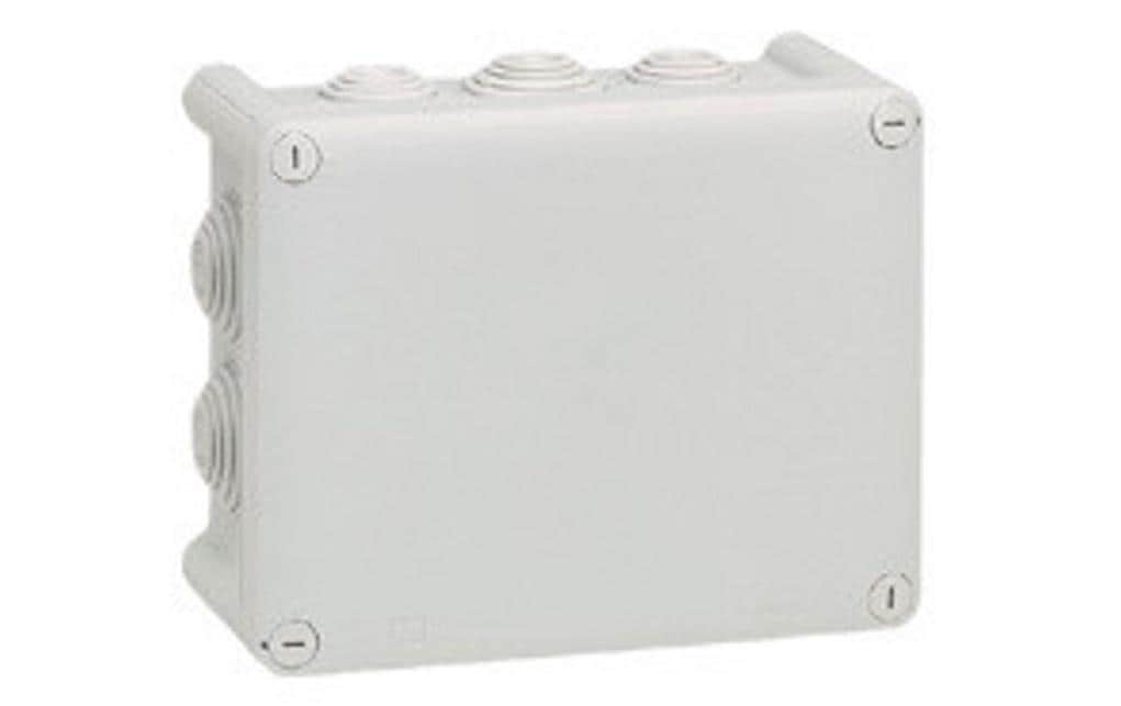 Legrand Boîte de dérivation Plexo AP, mouillé IP55, gris 155 x 110 x 74 mm