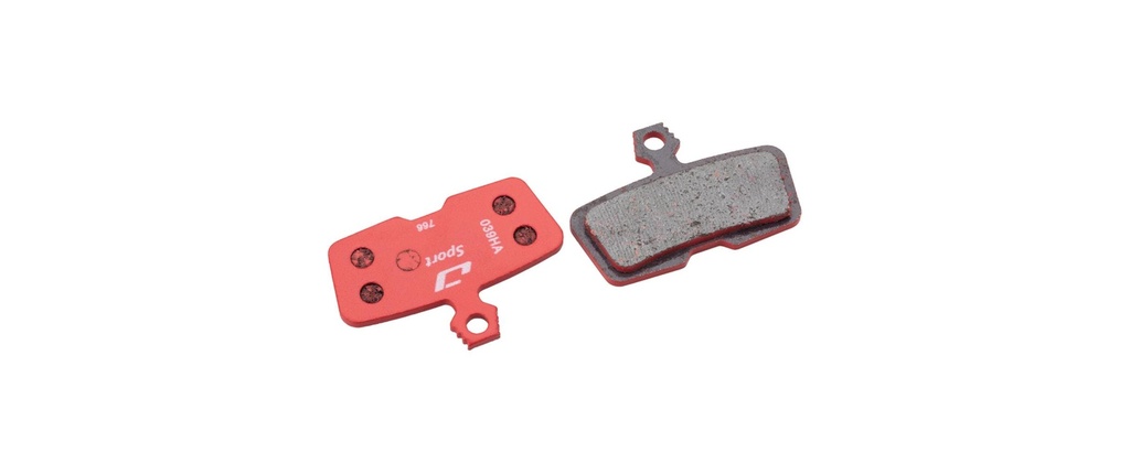 JAGWIRE Plaquettes de frein Sport Semi Metallic Rouge