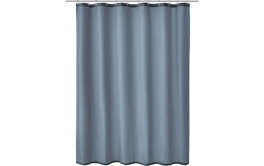 Kleine Wolke Rideau de douche Rica 180 x 200 cm, Bleu