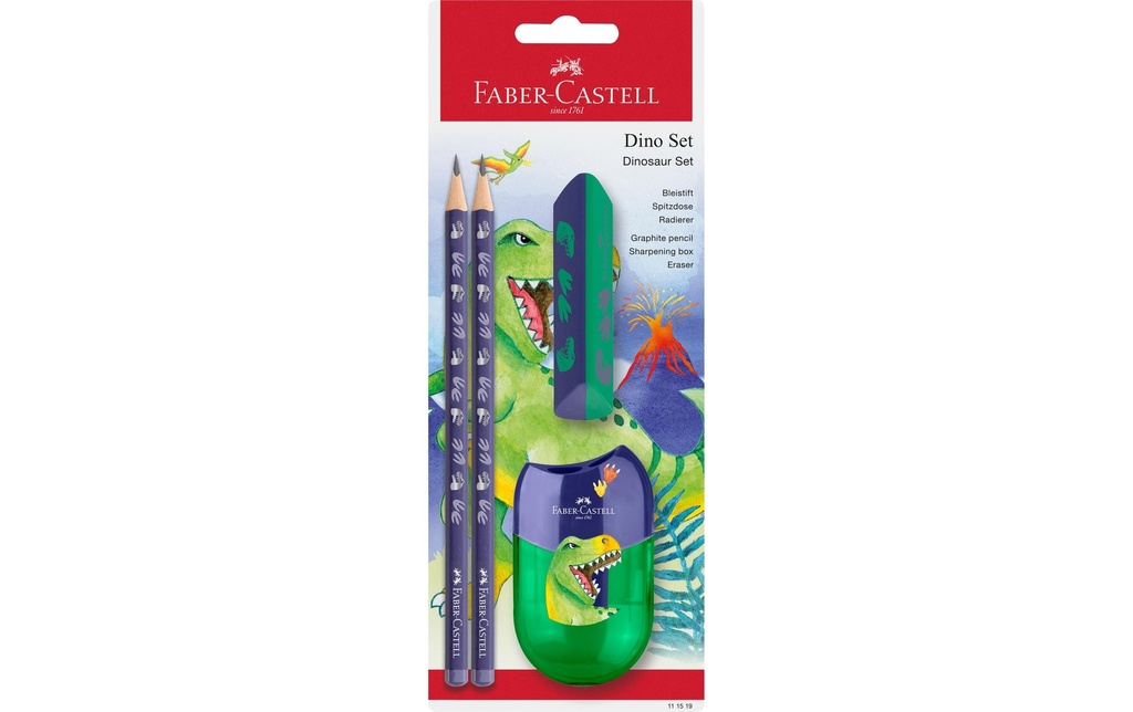 Faber-Castell Set d'écriture Dino
