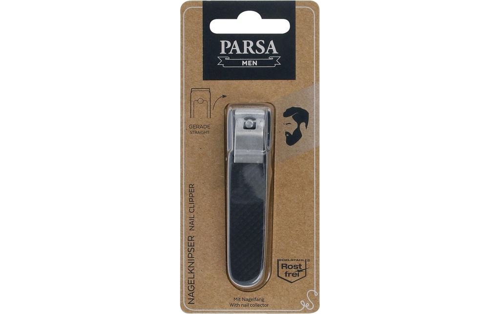 Parsa Beauty Coupe-ongles pour hommes Noir