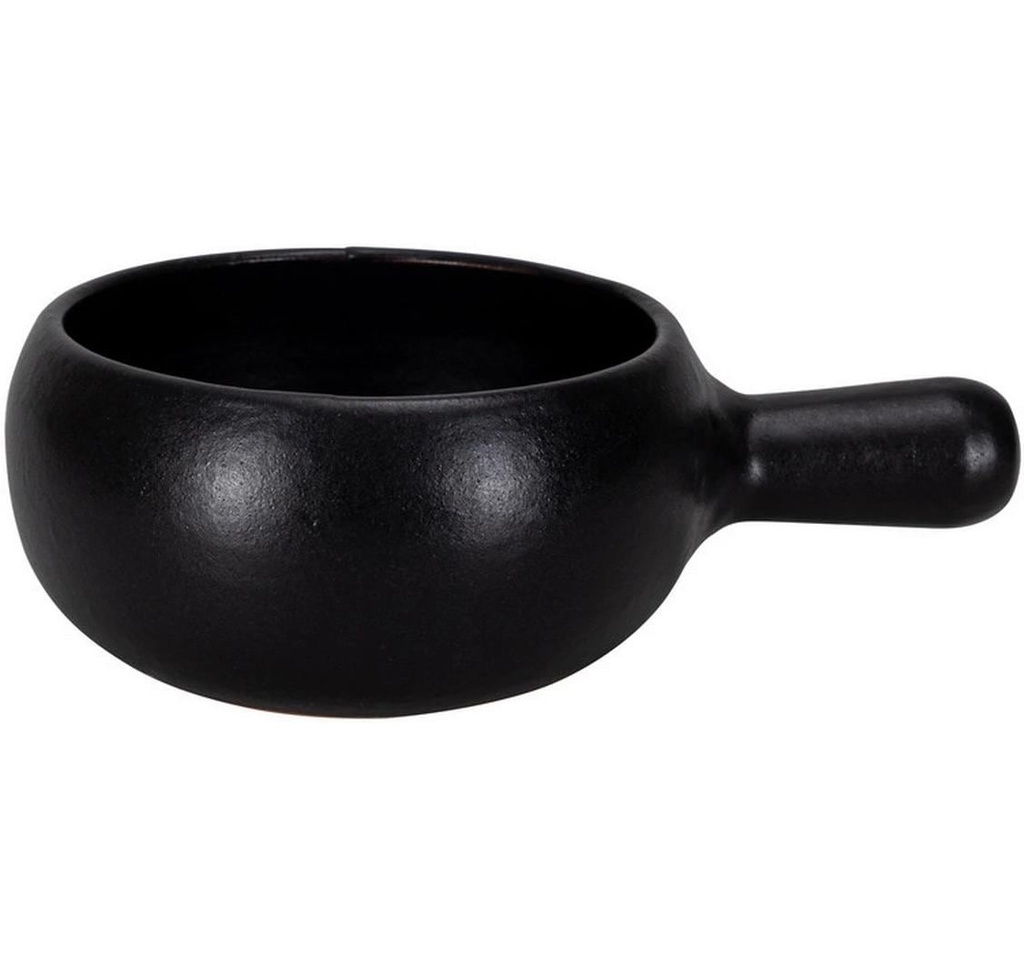 Nouvel Caquelon Bombata-Nero, Ø 22 cm, noir