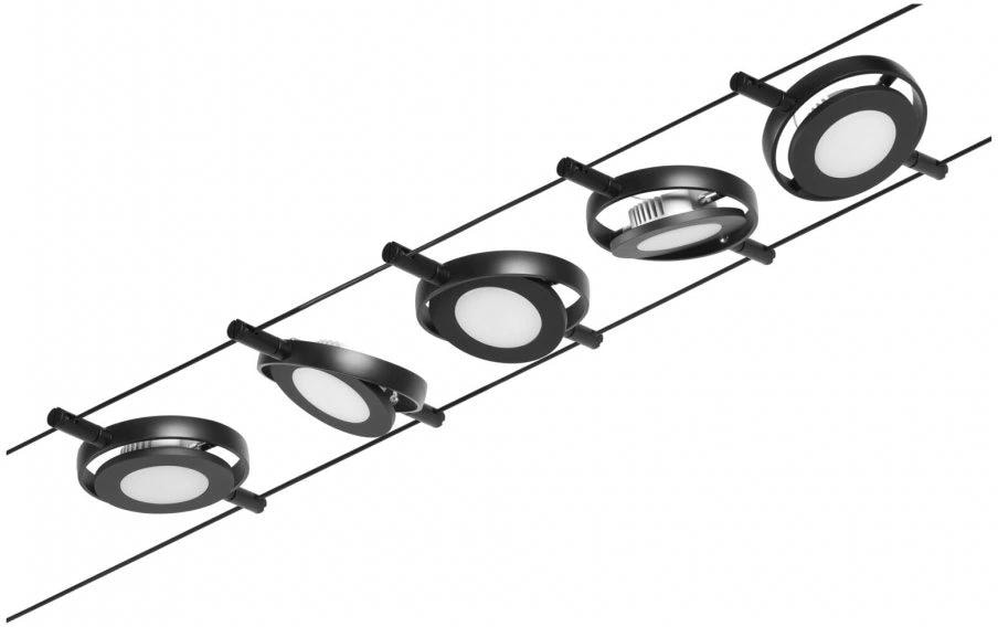 Paulmann CorDuo LED Système de câble RoundMac Set de base 5 x 200 lm