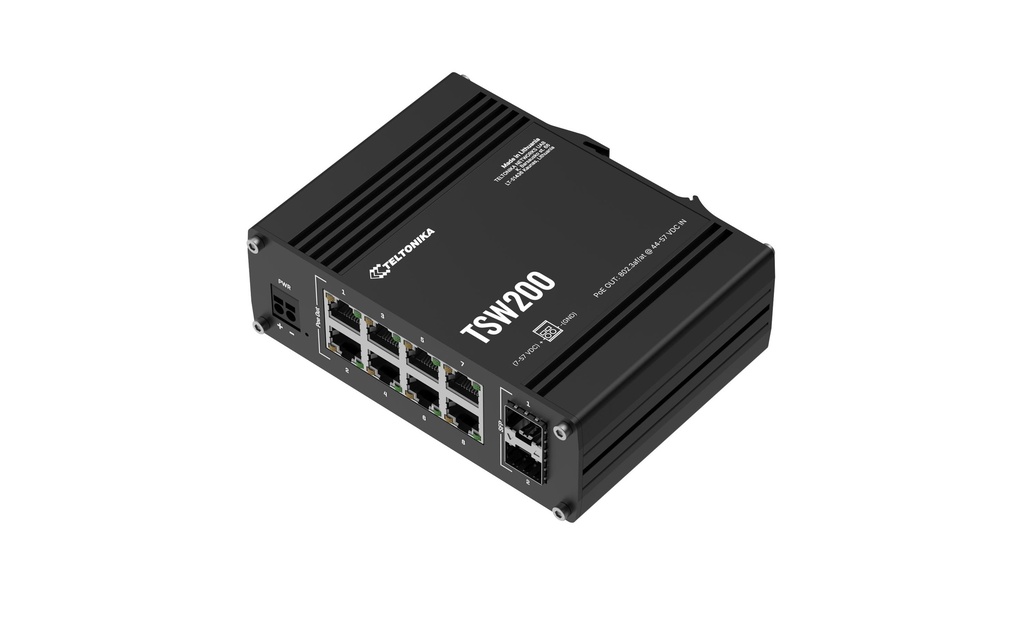 Teltonika PoE+ Switch TSW200 10 Port