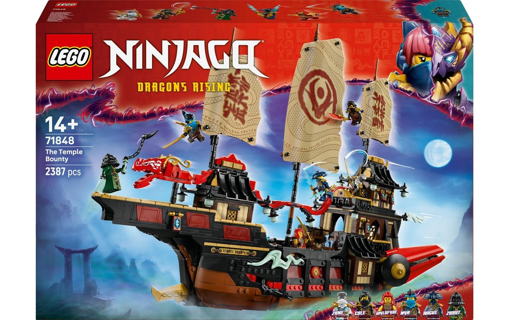LEGO® Ninjago Le planeur du temple 71848