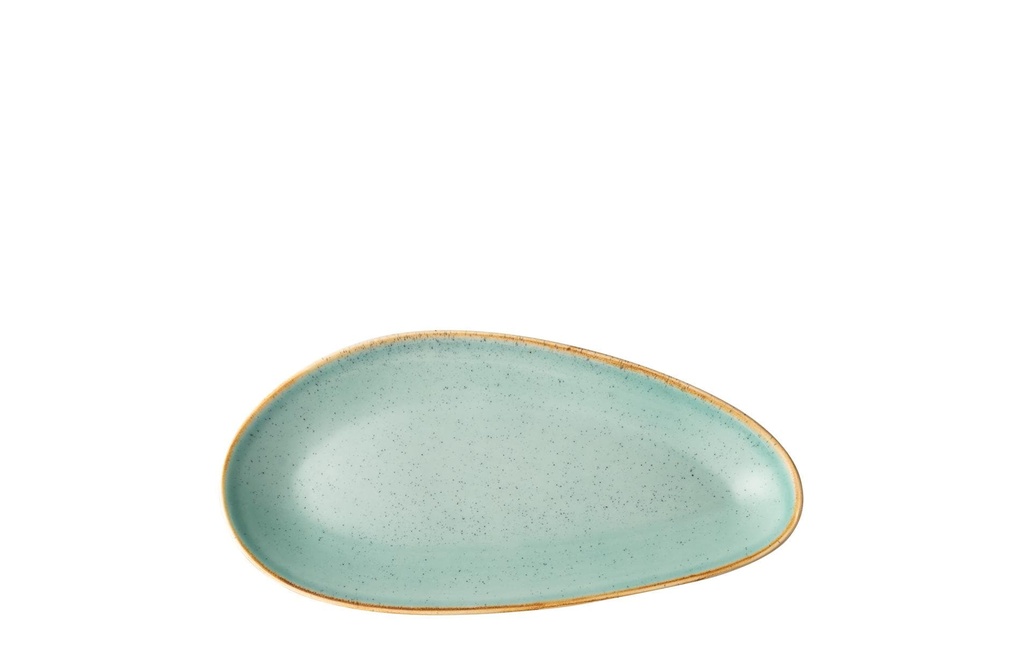Lunasol Plateau de service Gaya Sand turquoise, 41 cm