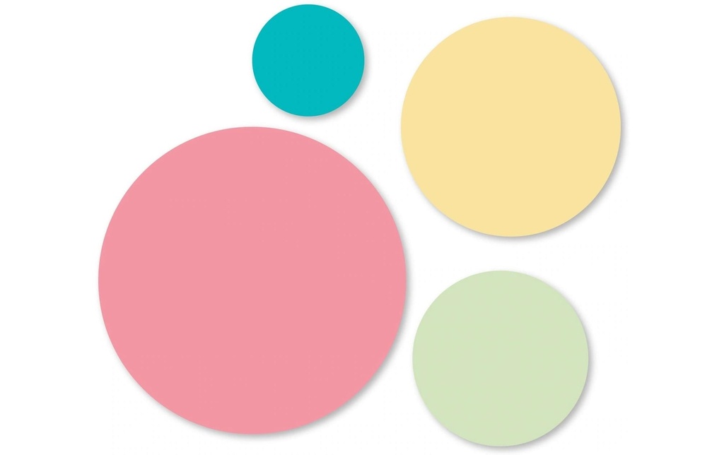 Sizzix Set de perforation Framelits Cercles 4 matrices