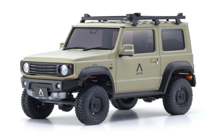 Kyosho Scale Crawler Mini-Z Suzuki Jimny Apio TS4, Kaki ARTR, 1:18