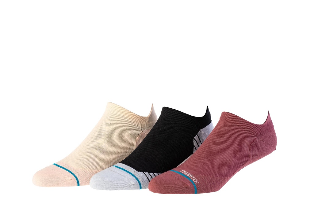 STANCE Chaussettes Circuit Rebel Rose Lot de 3