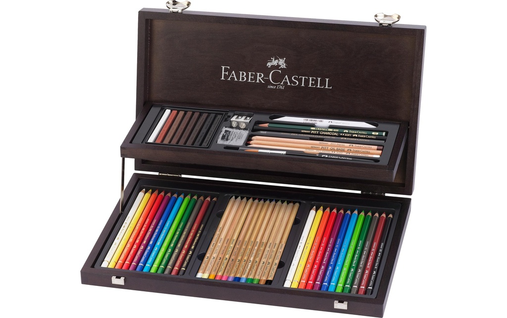 Faber-Castell Crayons de couleur Art & Graphic Compendium 53 pièces