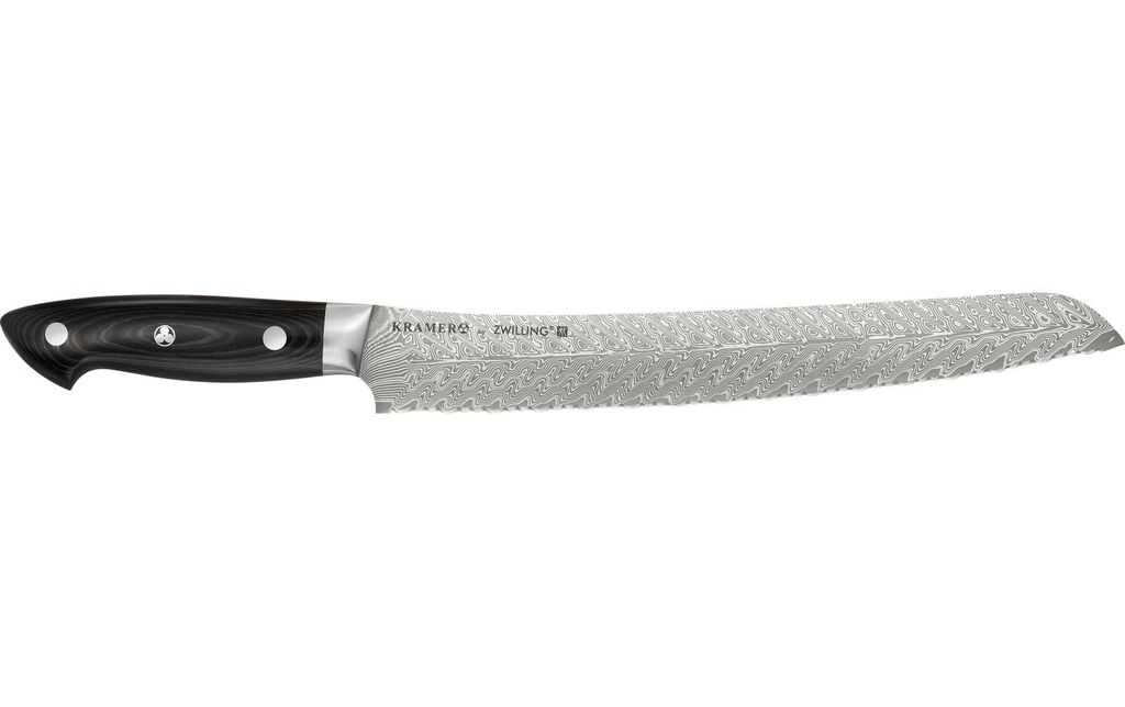 Zwilling Couteau à pain Kramer Euro Stainless 26 cm Noir