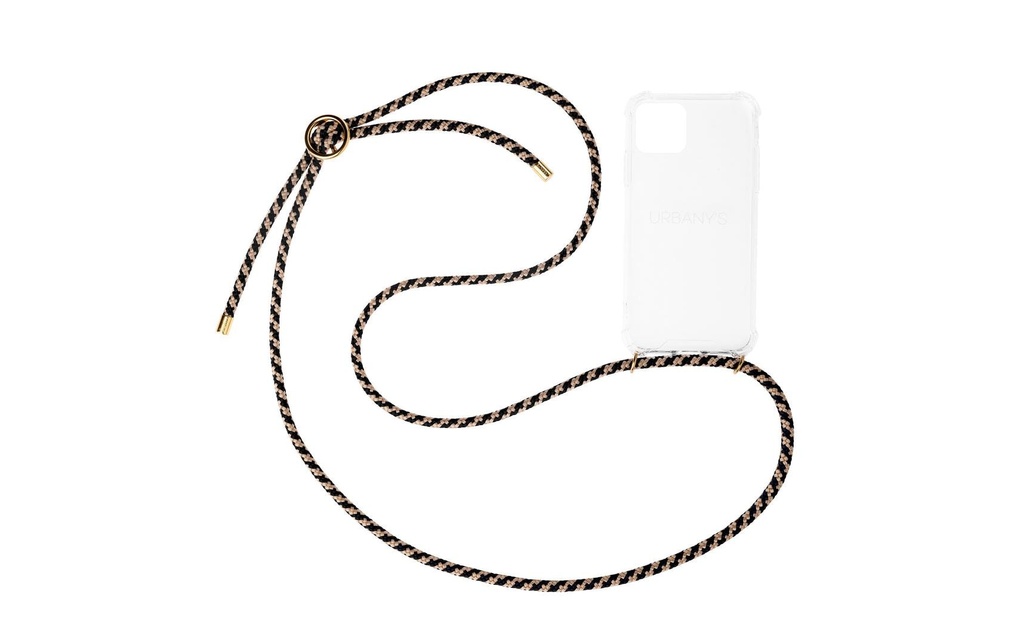 Urbany's Necklace Case iPhone 15 Pro Max Blackberry Muffin