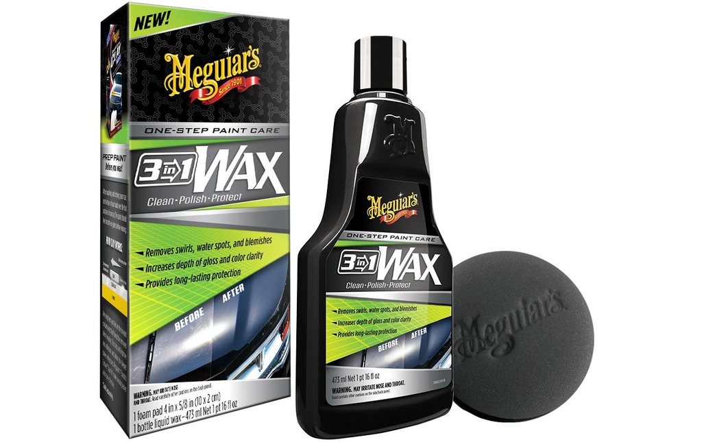 Meguiar's Cirage 4 in 1 Wax, 473 ml