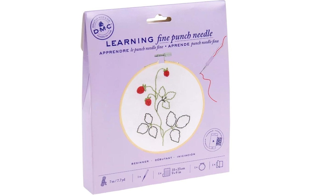 DMC Set de broderie Kit de démarrage Motif fraise