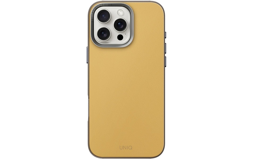 Uniq Coque arrière Lyden DS iPhone 16 Pro Jaune