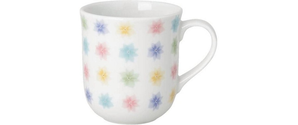 Hutschenreuther Tasse universelle Salutations printanières Tapis de fleurs 400 ml
