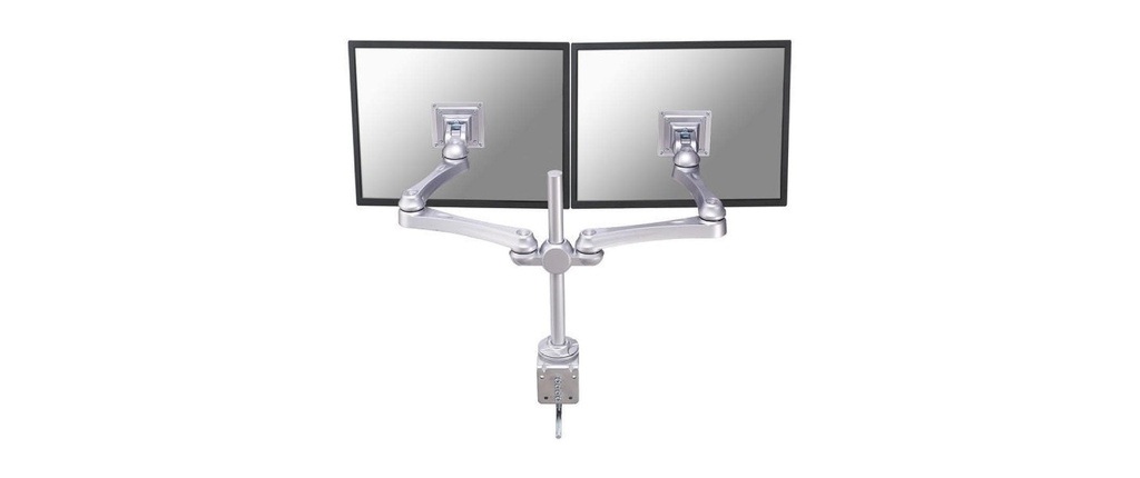 NEOMOUNTS Supports de table FPMA-D930D jusqu'à 15 kg - Argenté