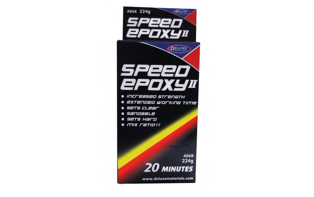 Deluxe Materials Colle pour modélisme Speed Epoxy II 20 min. 224 g