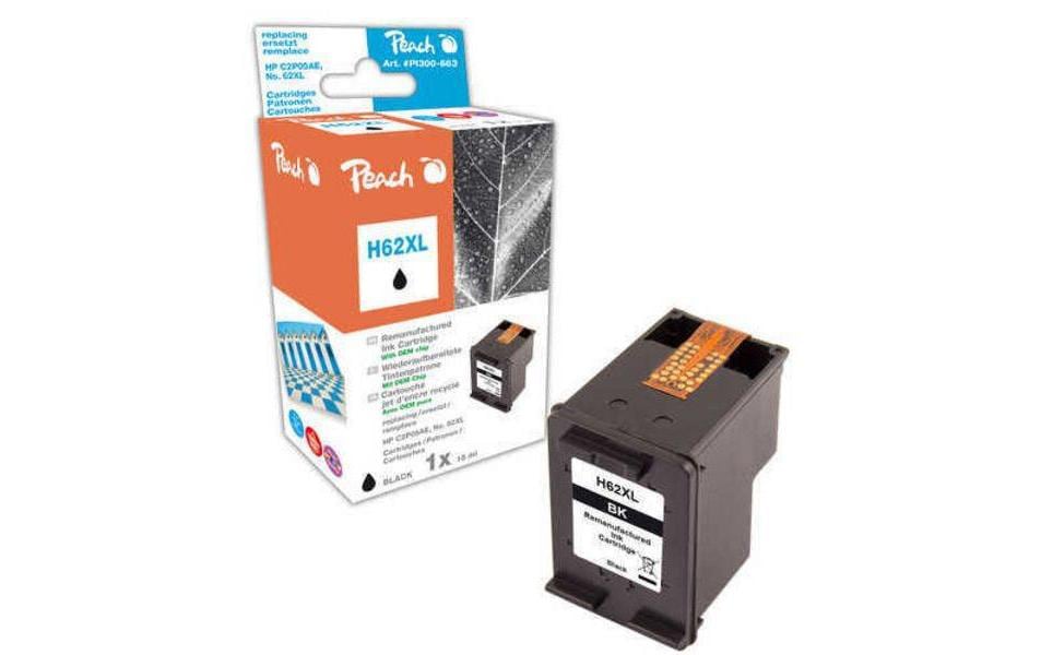 Peach Encre HP Nr. 62XL (C2P05E) noir