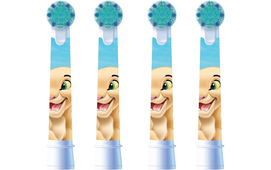 Oral-B Tête de brosse à dents Kids Le roi lion 4 pièces
