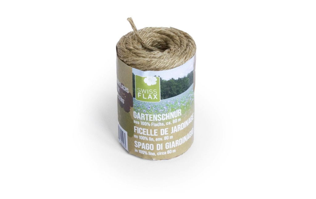 Meister Ficelle de jardin Swiss Flax 80 m
