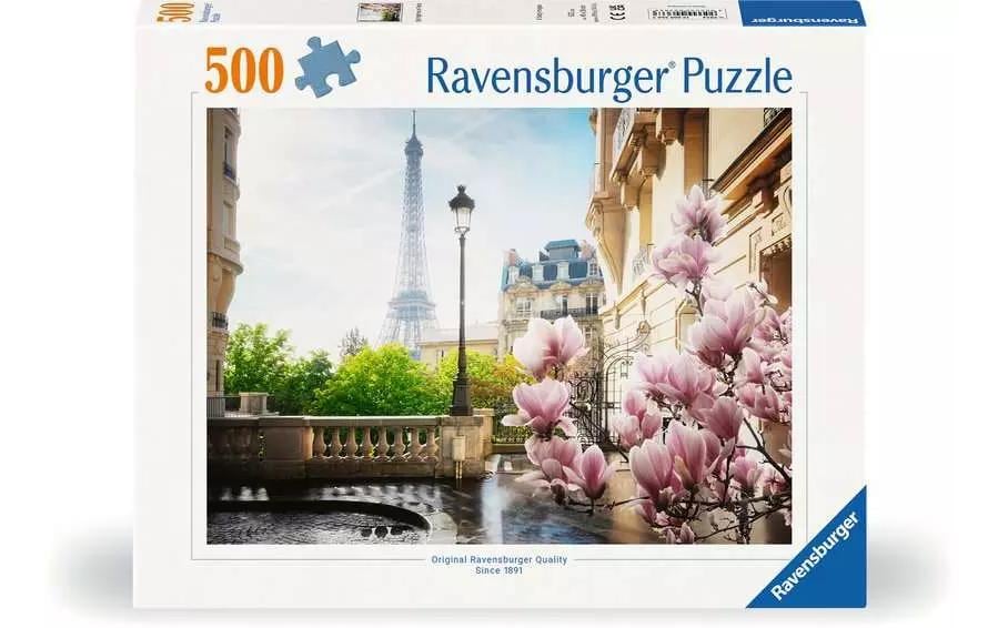 Ravensburger Puzzle Le printemps à Paris 500 pièces