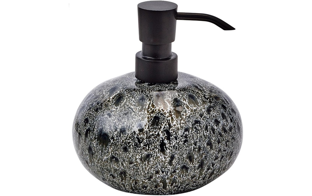 Aquanova Distributeur de savon Ugo 500 ml, Noir