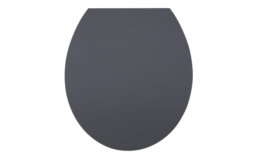 diaqua® Siège de toilette Hollywood Grey Abaissement automatique, gris