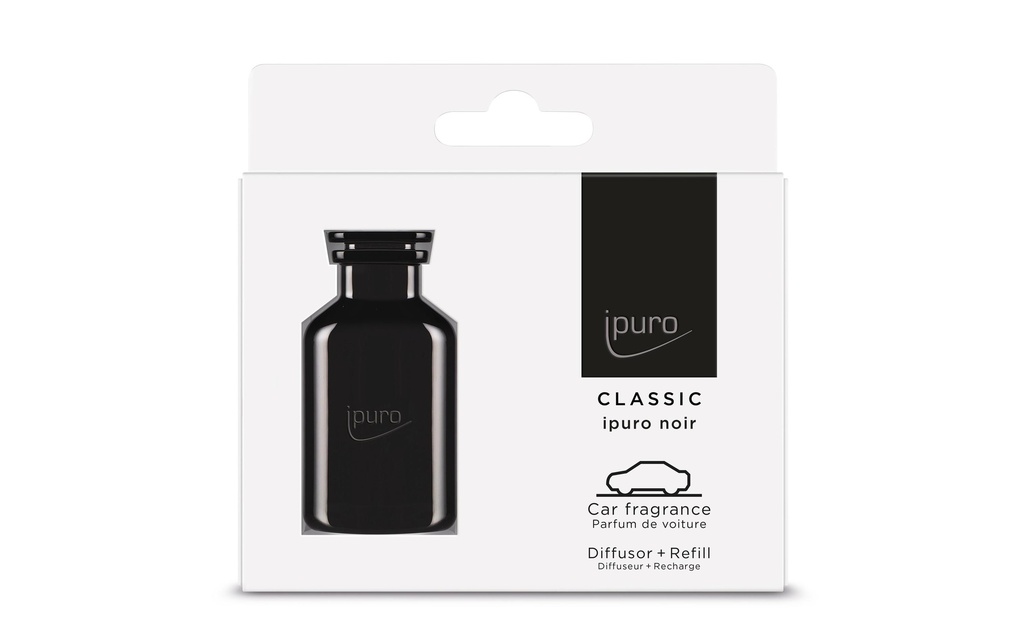 ipuro Désodorisant pour voiture Classic Noir