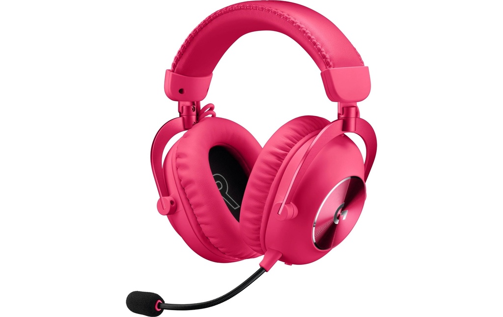 Logitech Casque gaming G Pro X 2 Wireless Lightspeed Gaming Magenta