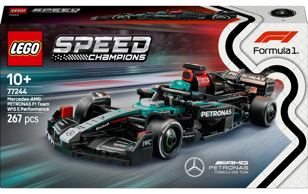 LEGO® Speed Champions Mercedes-AMG F1 W15 voiture de course 77244