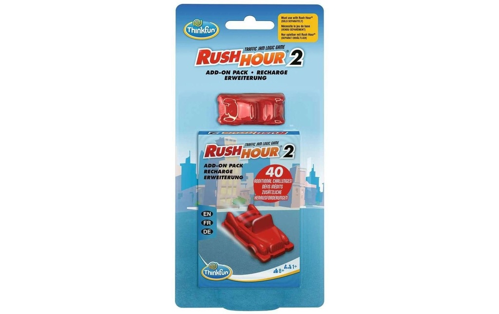 Thinkfun Jeux de réflexion Rush Hour 2 - Refill (DE/ EN/ FR)
