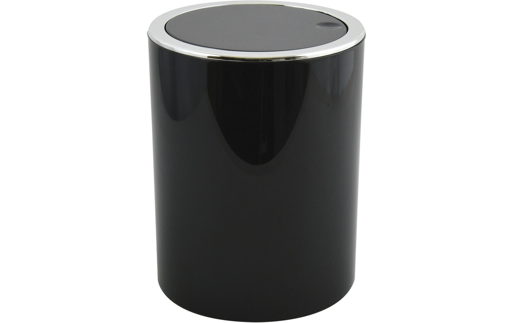 MSV Poubelle à pédale Kamaka 6 l, Noir
