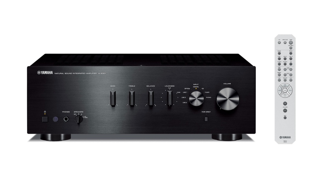 Yamaha Amplificateur stéréo A-S301 Noir