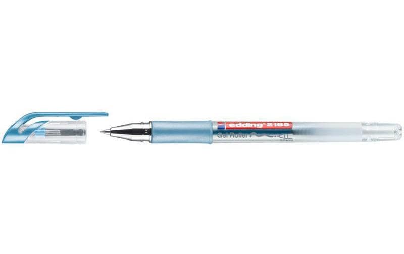 EDDING Roller gel 2185 bleu-metallic